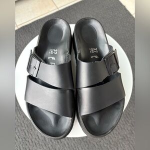 Birkenstock Papillio Almina Black Leather sz 37